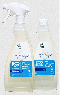 EКОзасіб натуральний для очищення ванної кімнати